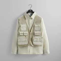 Outlet Kith Burnett Buttondown Shirt Waffle