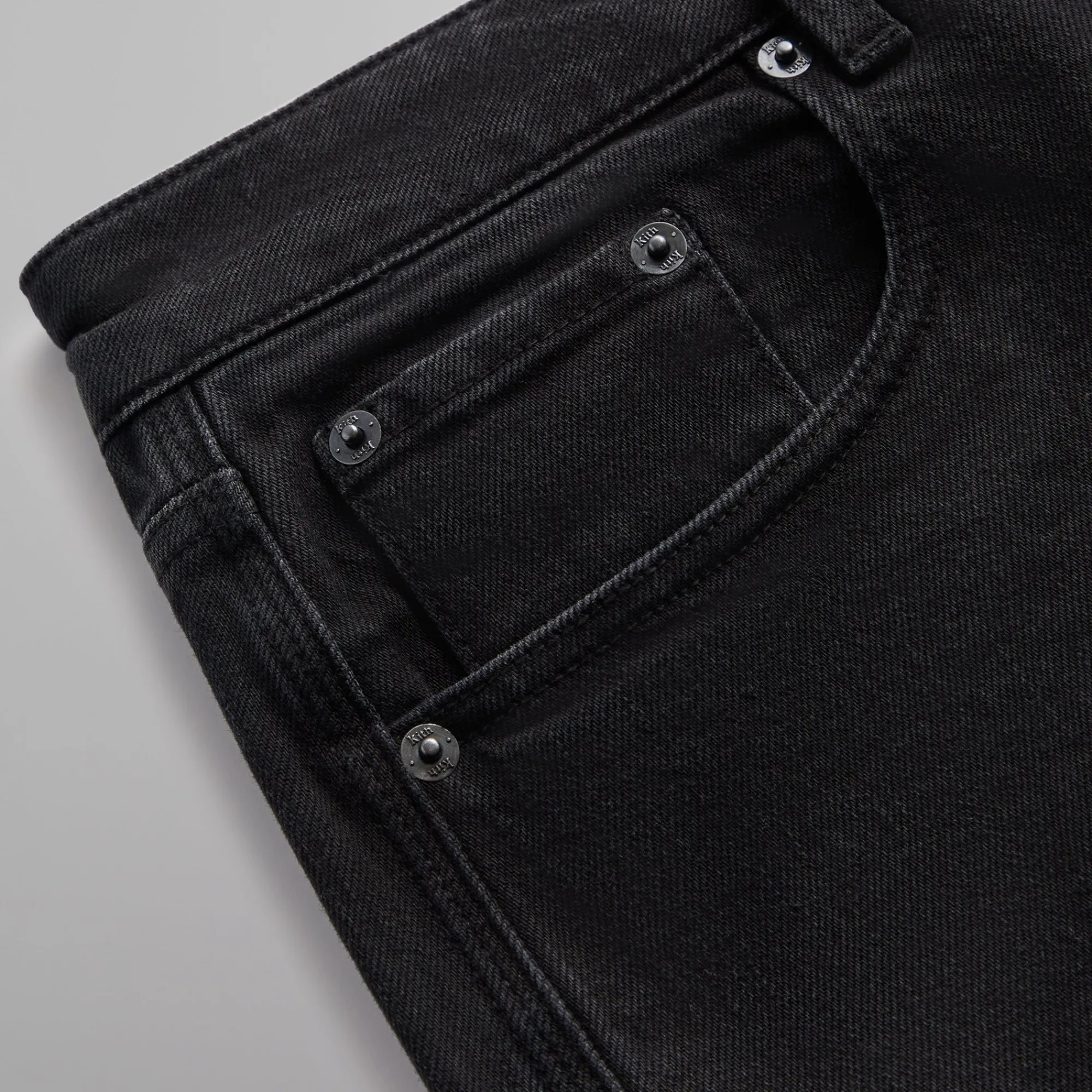 Sale Kith Centre Denim Jean Black