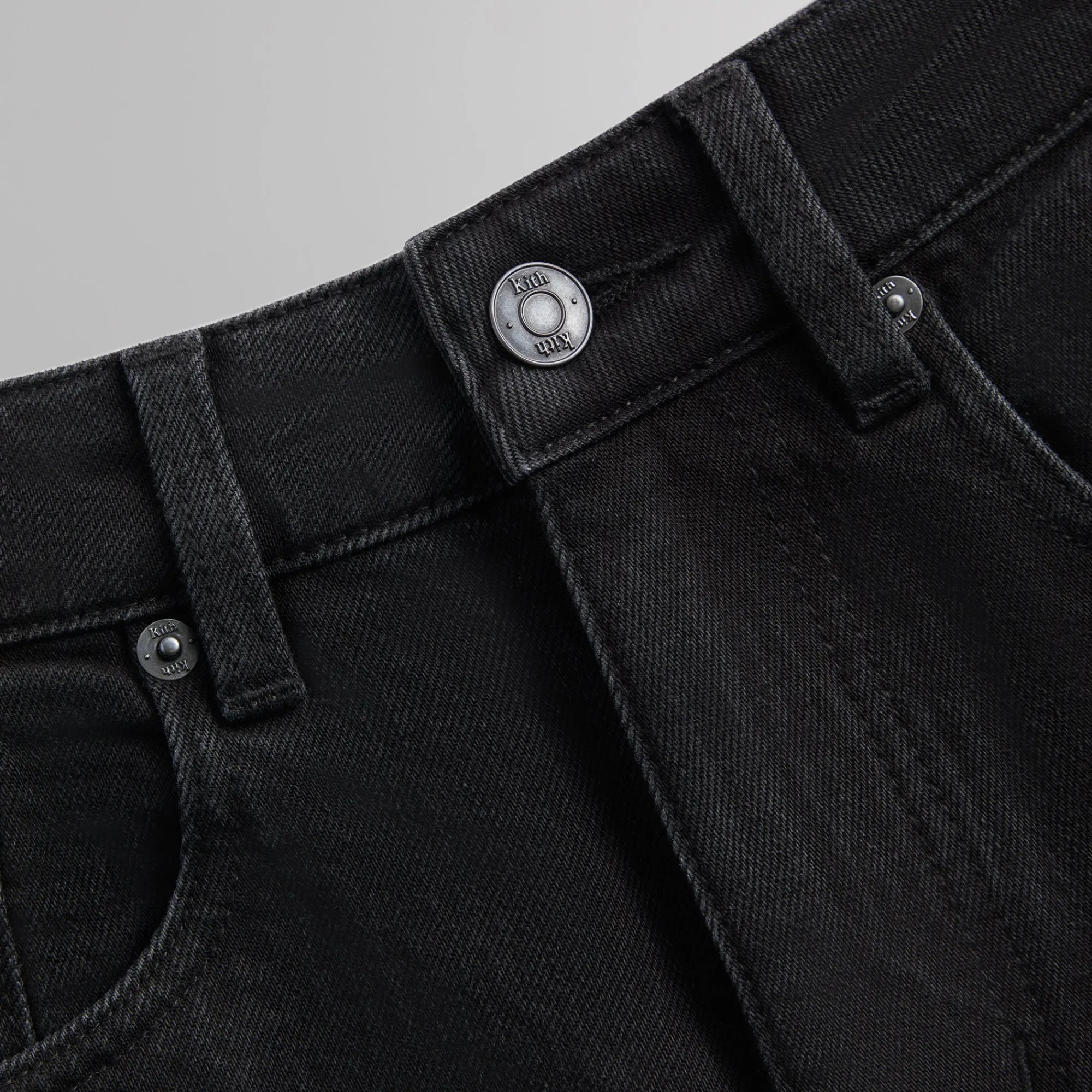 Sale Kith Centre Denim Jean Black