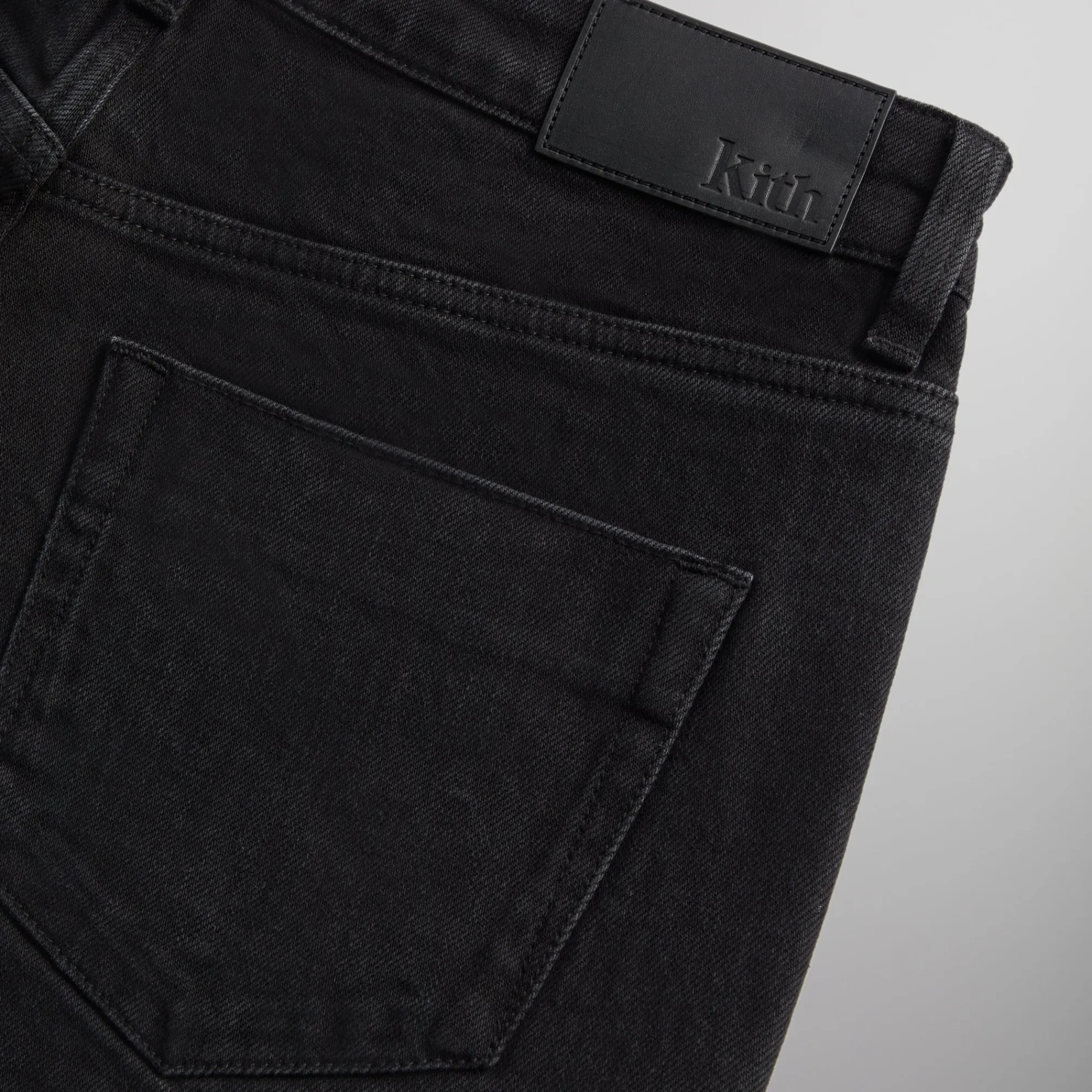 Sale Kith Centre Denim Jean Black