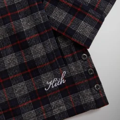 Cheap Kith Check Plaid Ginza Black