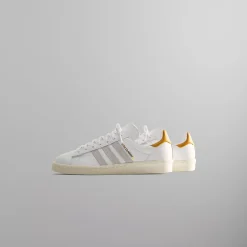 Clearance Kith Classics For Adidas Originals Campus 80S Footwear White / Off White