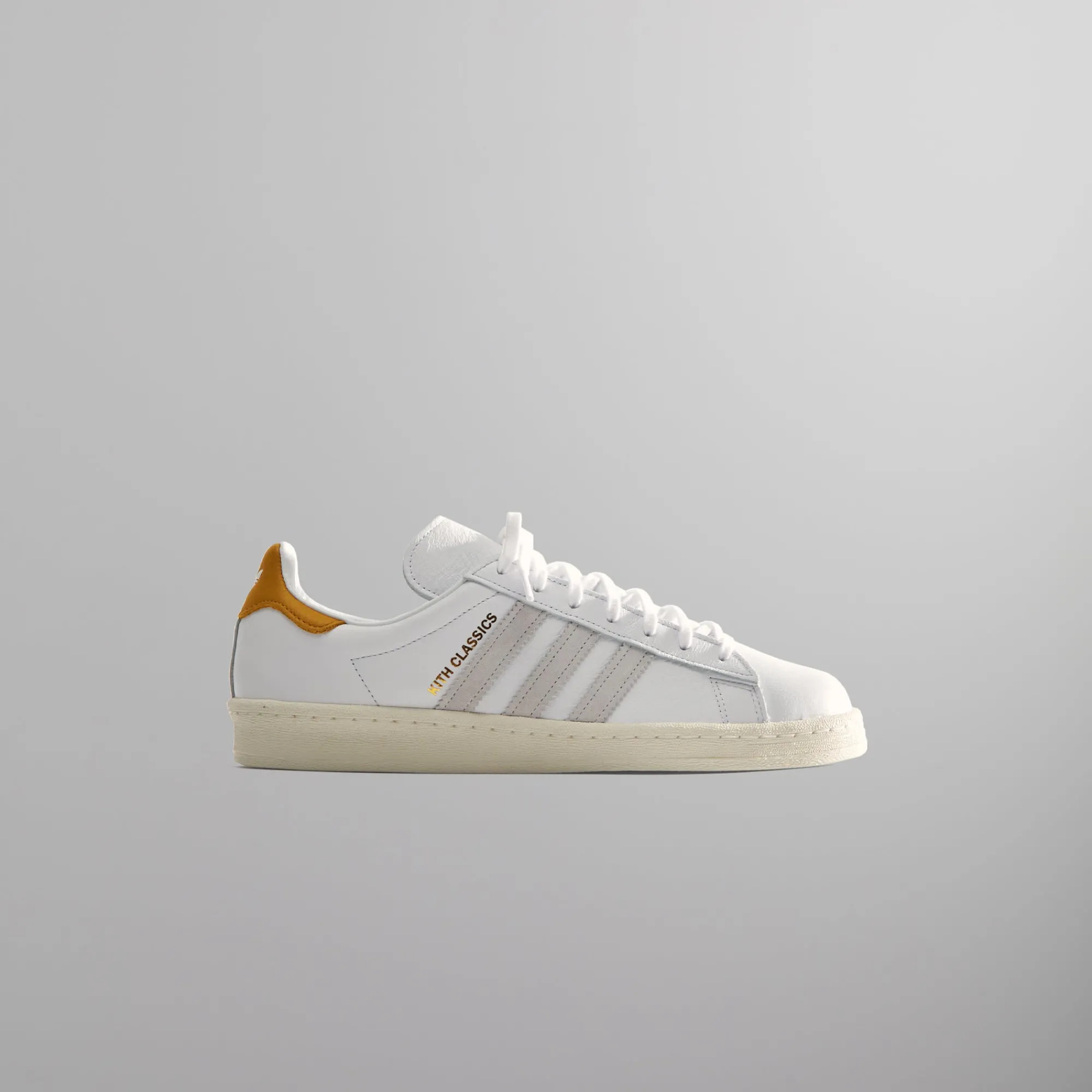 Outlet Kith Classics For Adidas Originals Campus 80S Footwear White / Off White