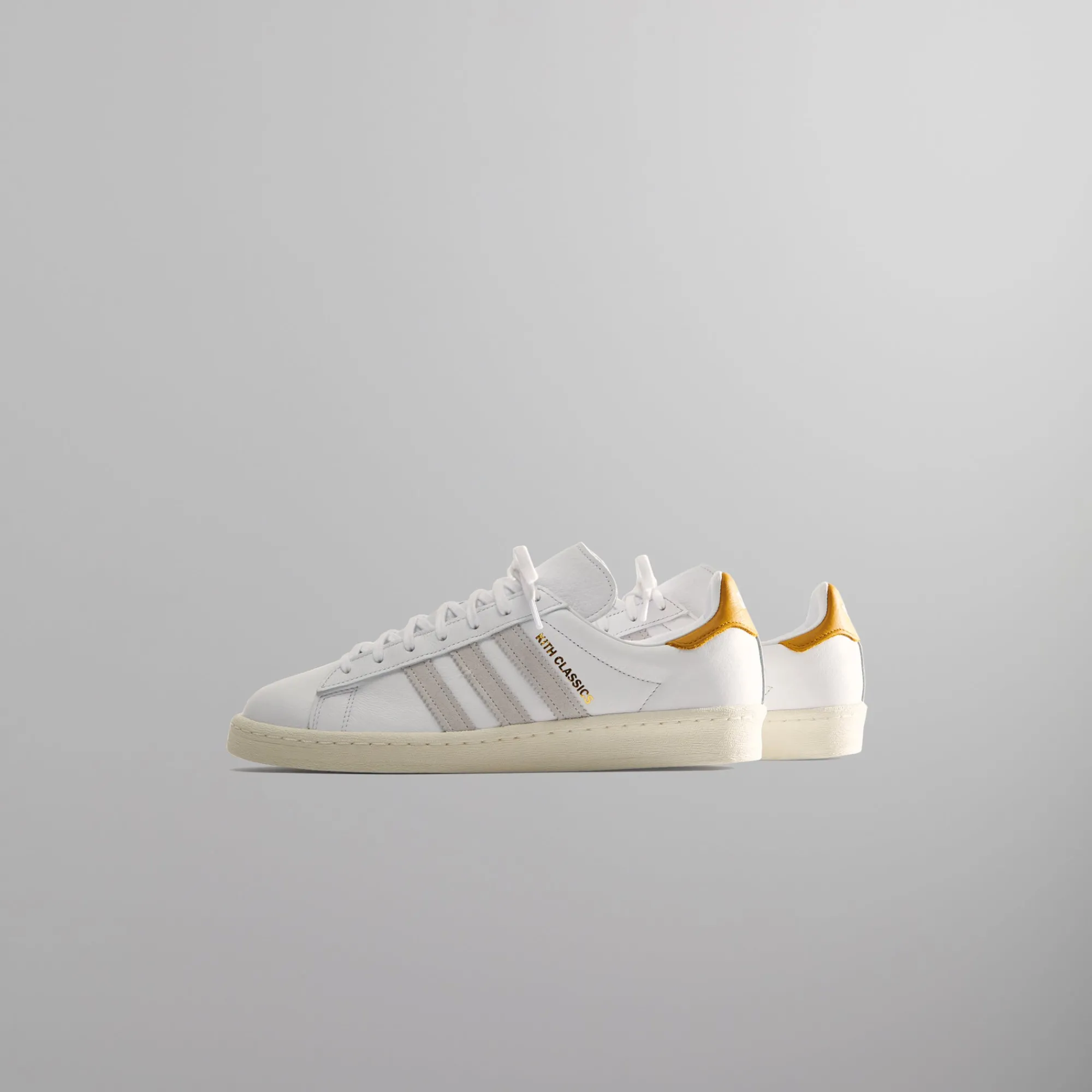 Outlet Kith Classics For Adidas Originals Campus 80S Footwear White / Off White