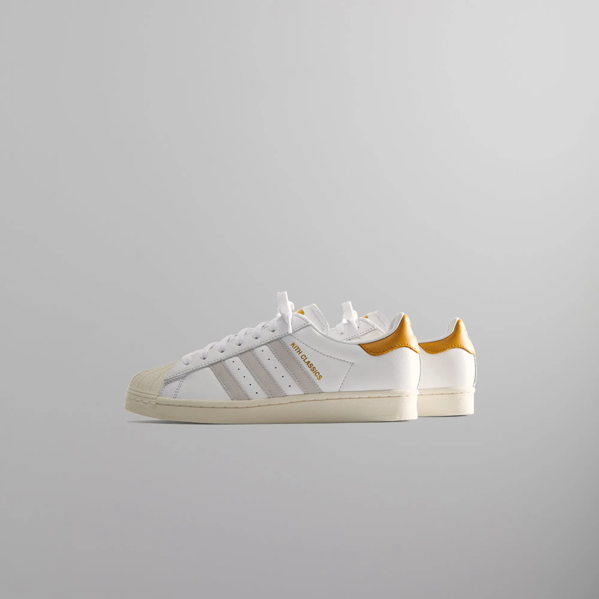Cheap Kith Classics For Adidas Originals Superstar White / Off White