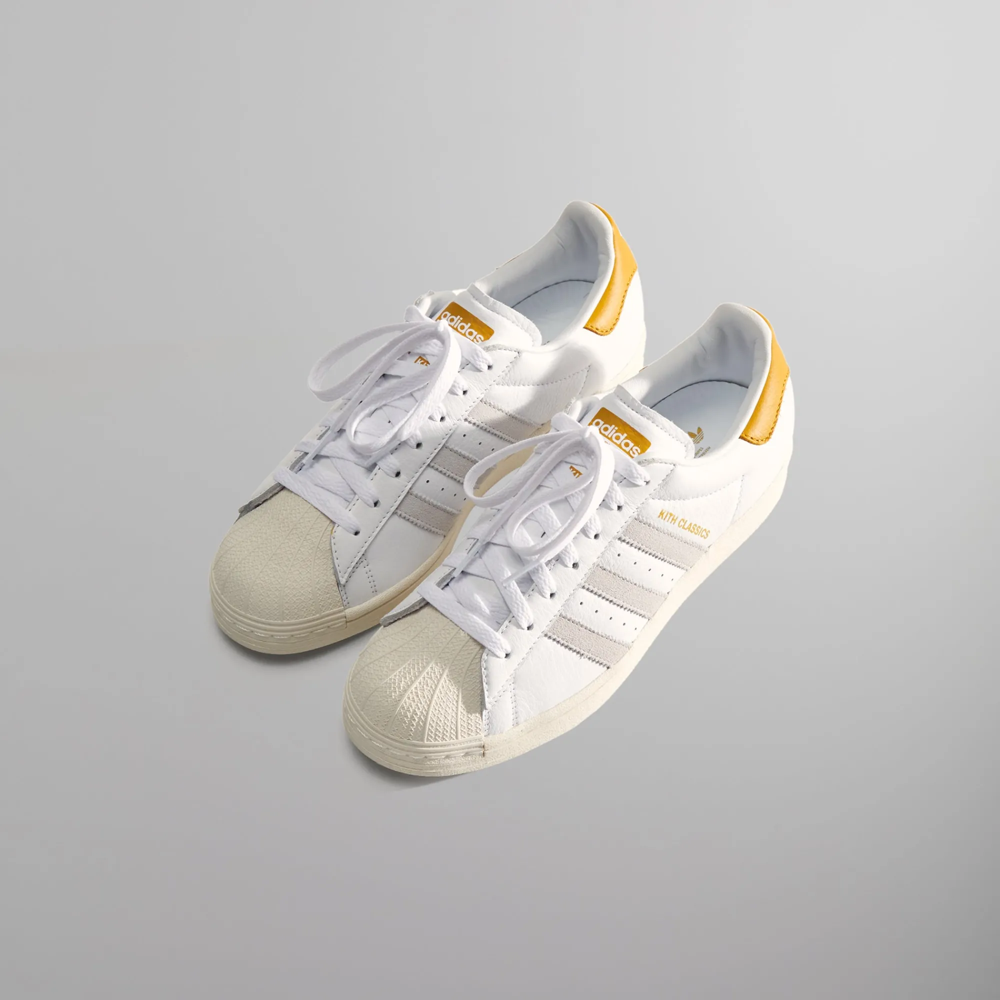 Cheap Kith Classics For Adidas Originals Superstar White / Off White