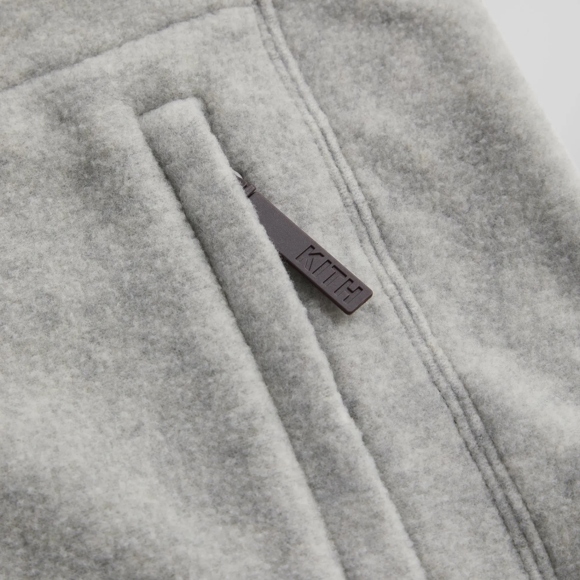 Clearance Kith Coleman Quarter Zip Hoodie Statue