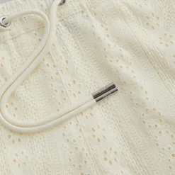 Flash Sale Kith Cotton Eyelet Belmont Short Sandrift