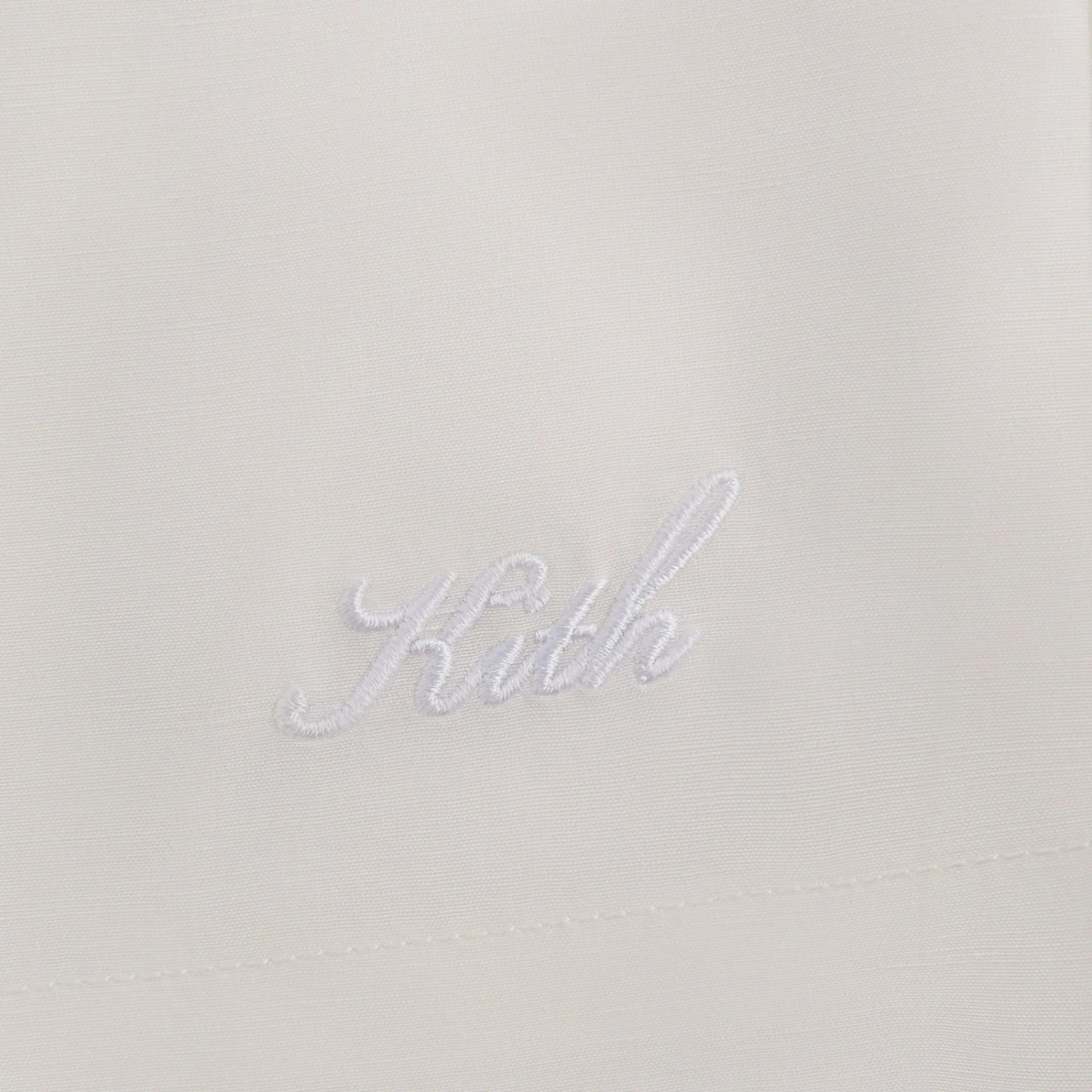 Cheap Kith Cupro Linen Cedar Short Waffle