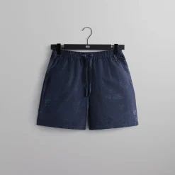 Sale Kith Cupro Linen Cedar Short Nocturnal
