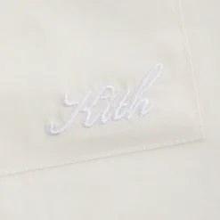 Clearance Kith Cupro Linen Reade Shirt Sandrift