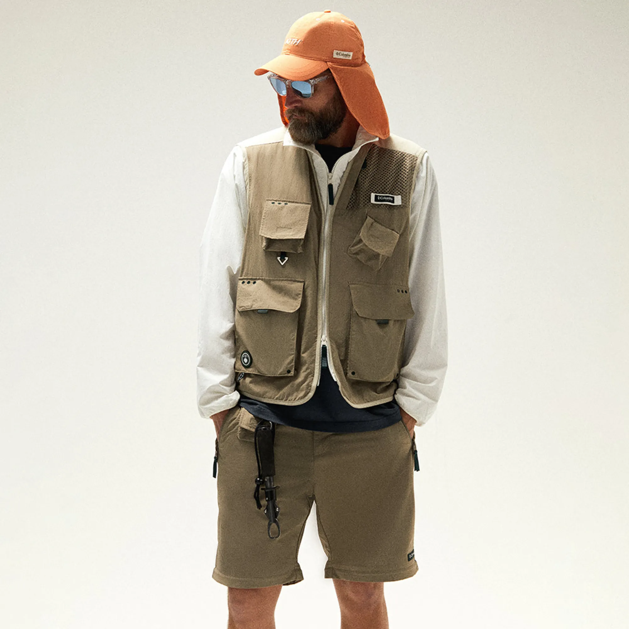 Shop Kith For Columbia Pfg Chuting™ Pant Pebble