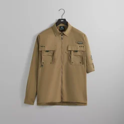 Cheap Kith For Columbia Pfg Cool Creek™ Long Sleeve Pebble
