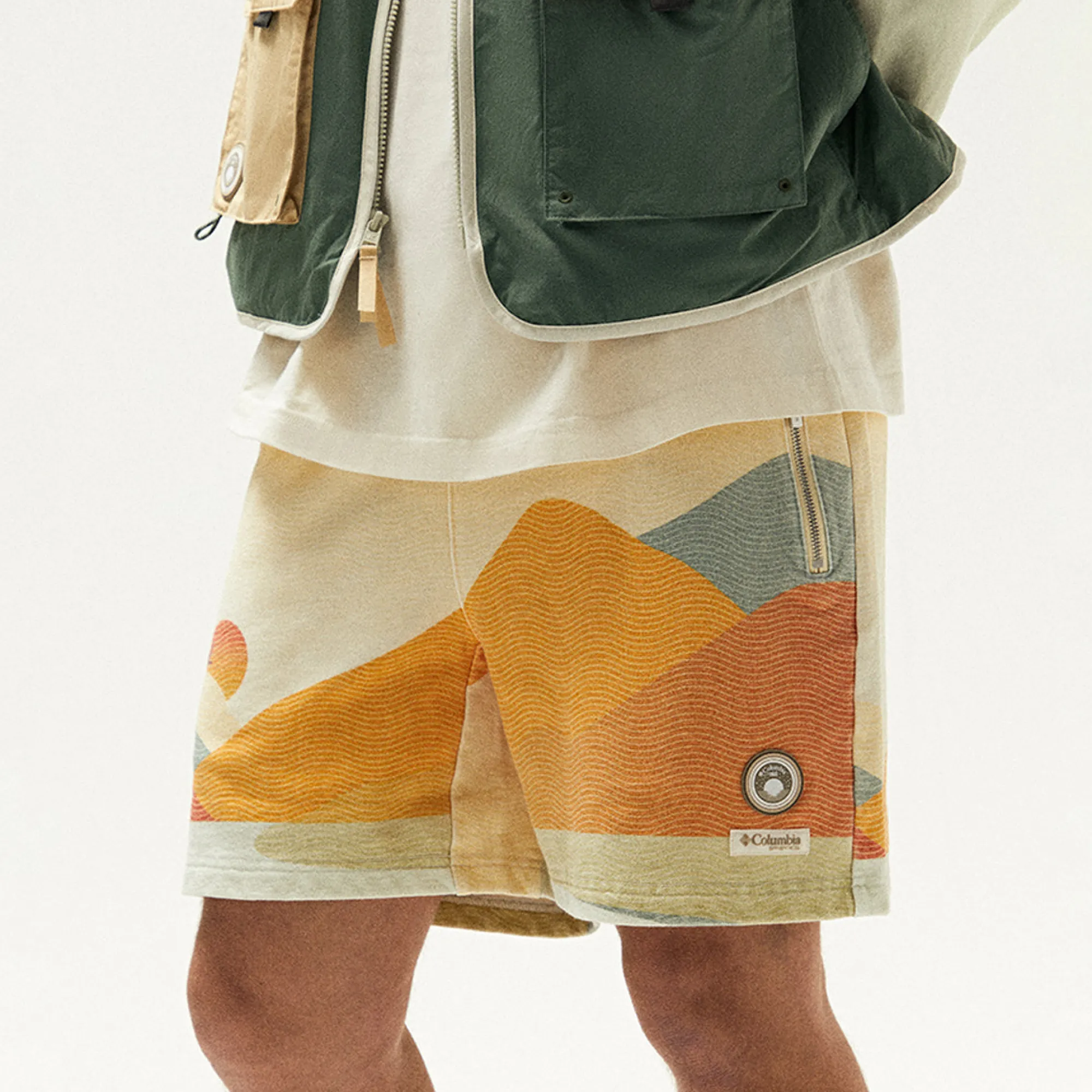 Best Kith For Columbia Pfg Fleece Short Aura