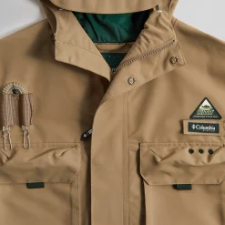 Best Sale Kith For Columbia Pfg Madison Jacket Pebble