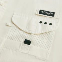 Cheap Kith For Columbia Pfg Short Sleeve Shirt Sea Salt