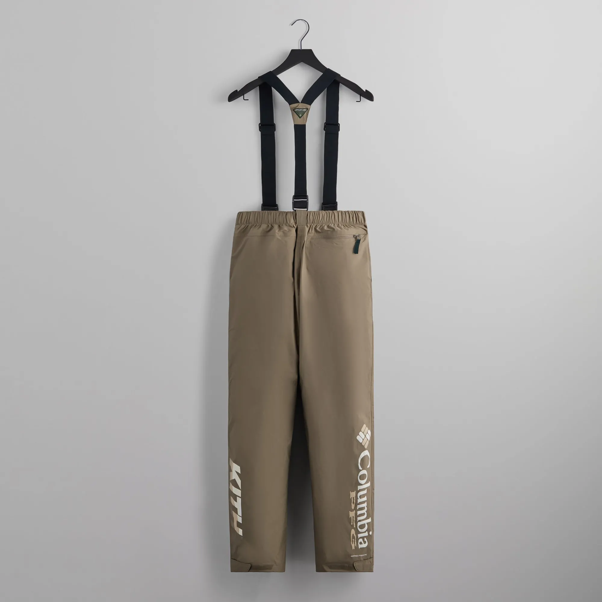 Hot Kith For Columbia Pfg Storm Bib Pant Pebble