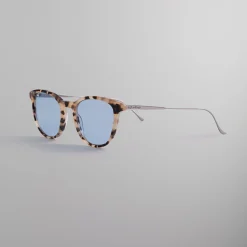 Best Sale Kith For Modo Georgica Sunglasses White Tortoise / Gunmetal