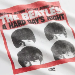 Online Kith For The Beatles Hard Days Night Vintage Tee White