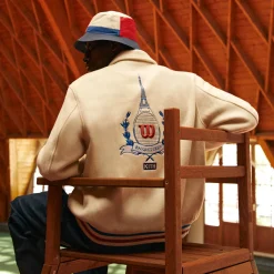 Best Sale Kith For Wilson Emblem Logo Colorblocked Bucket Hat Rival