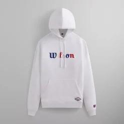 Hot Kith For Wilson And Kin Hoodie White