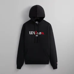Store Kith For Wilson Vintage Multicolor Hoodie Black