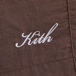 Online Kith Garment Washed Nylon Active Swim Short Saddle