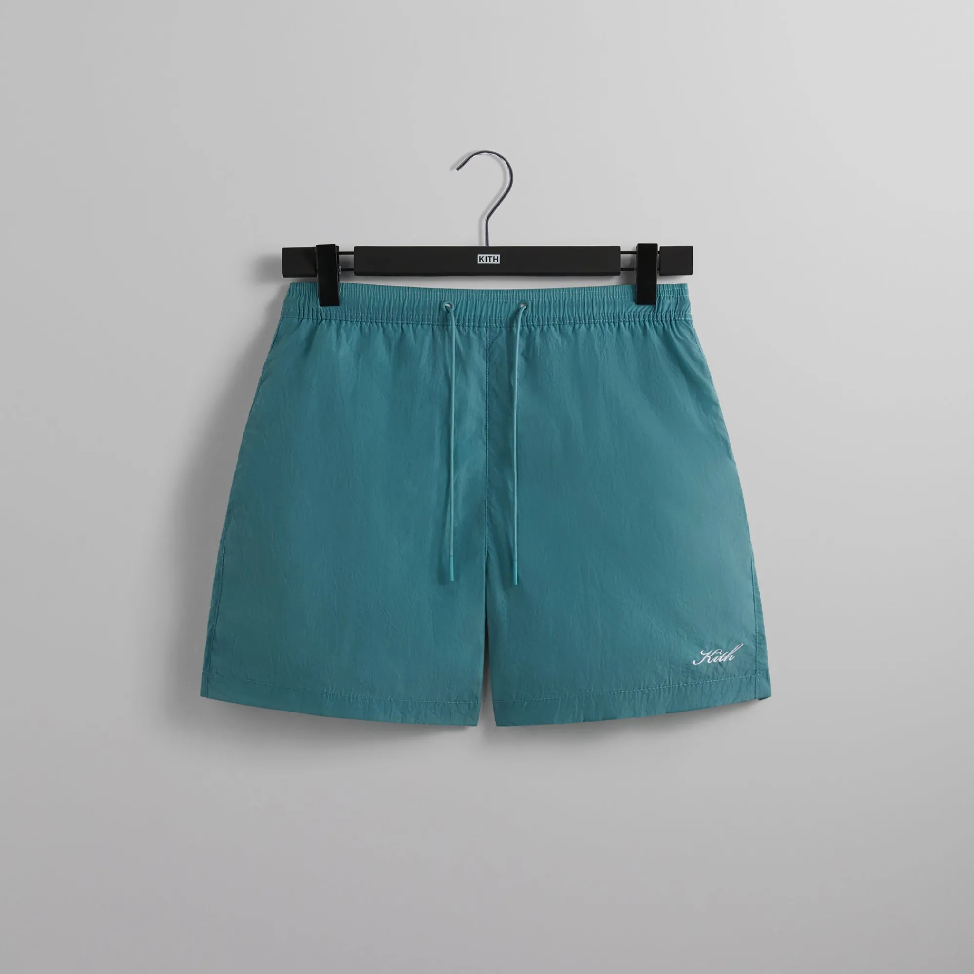 Discount Kith Garment Washed Nylon Active Swim Short Knight