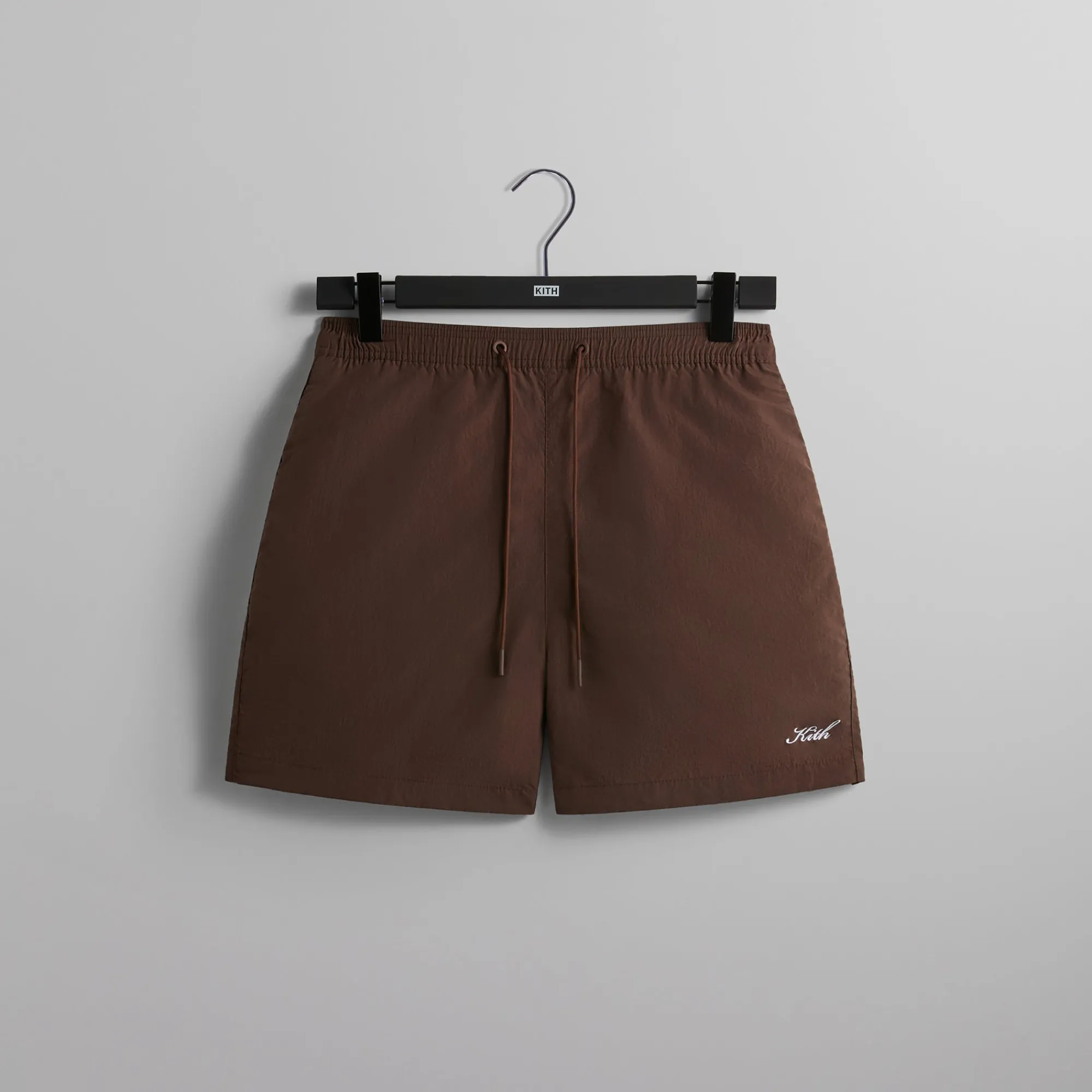 Best Sale Kith Garment Washed Nylon Active Swim Short Saddle