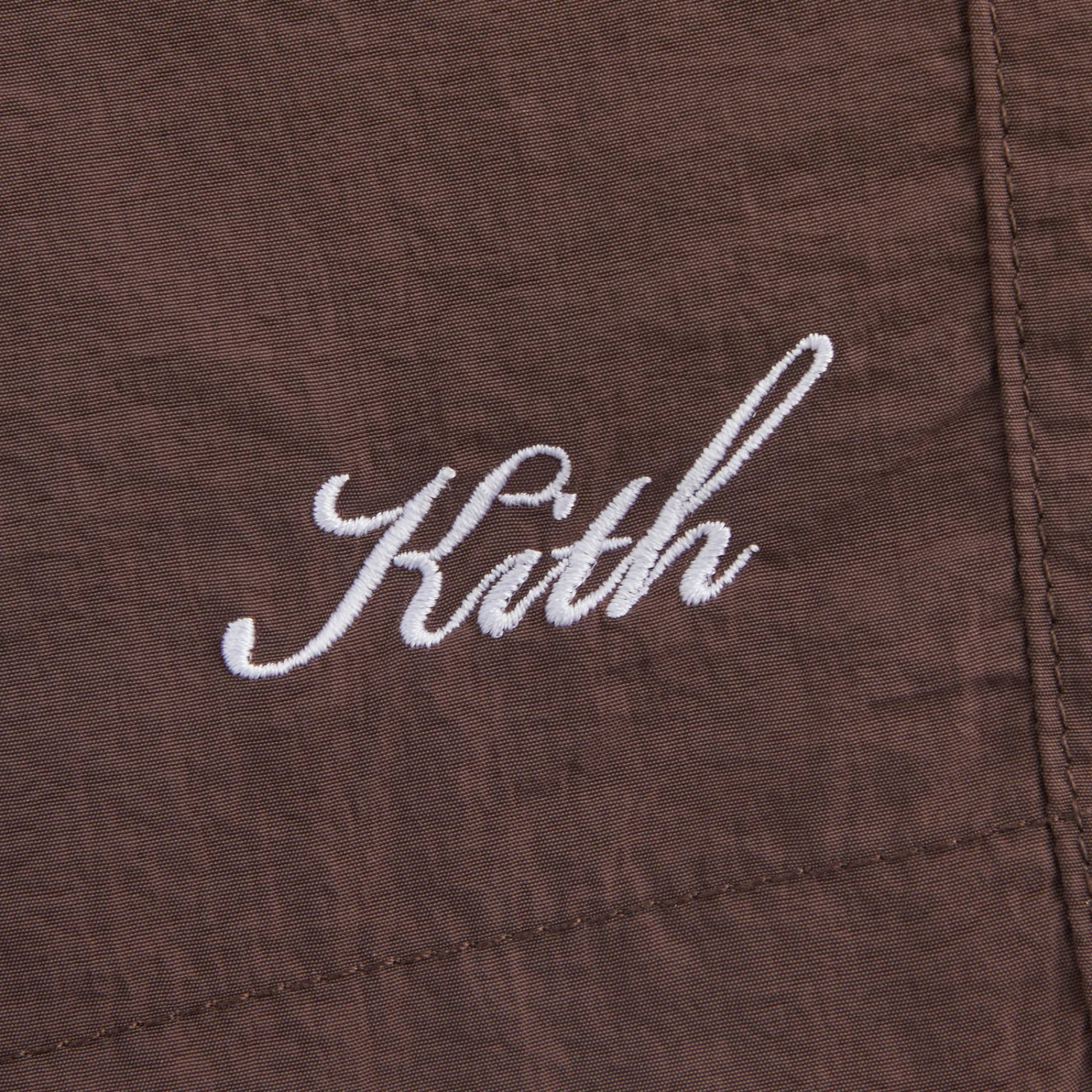 Best Sale Kith Garment Washed Nylon Active Swim Short Saddle