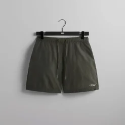 Cheap Kith Garment Washed Nylon Active Swim Short Rhizome