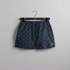 Clearance Kith Geometric Stitch Active Swim Short Nocturnal