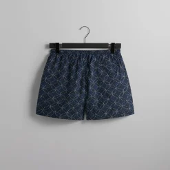 Clearance Kith Geometric Stitch Active Swim Short Nocturnal