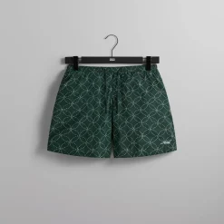 New Kith Geometric Stitch Active Swim Short Stadium