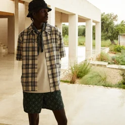 New Kith Geometric Stitch Active Swim Short Stadium