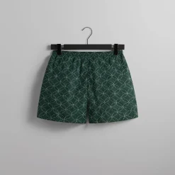 New Kith Geometric Stitch Active Swim Short Stadium