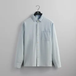 Discount Kith Ginza Buttondown Light Indigo