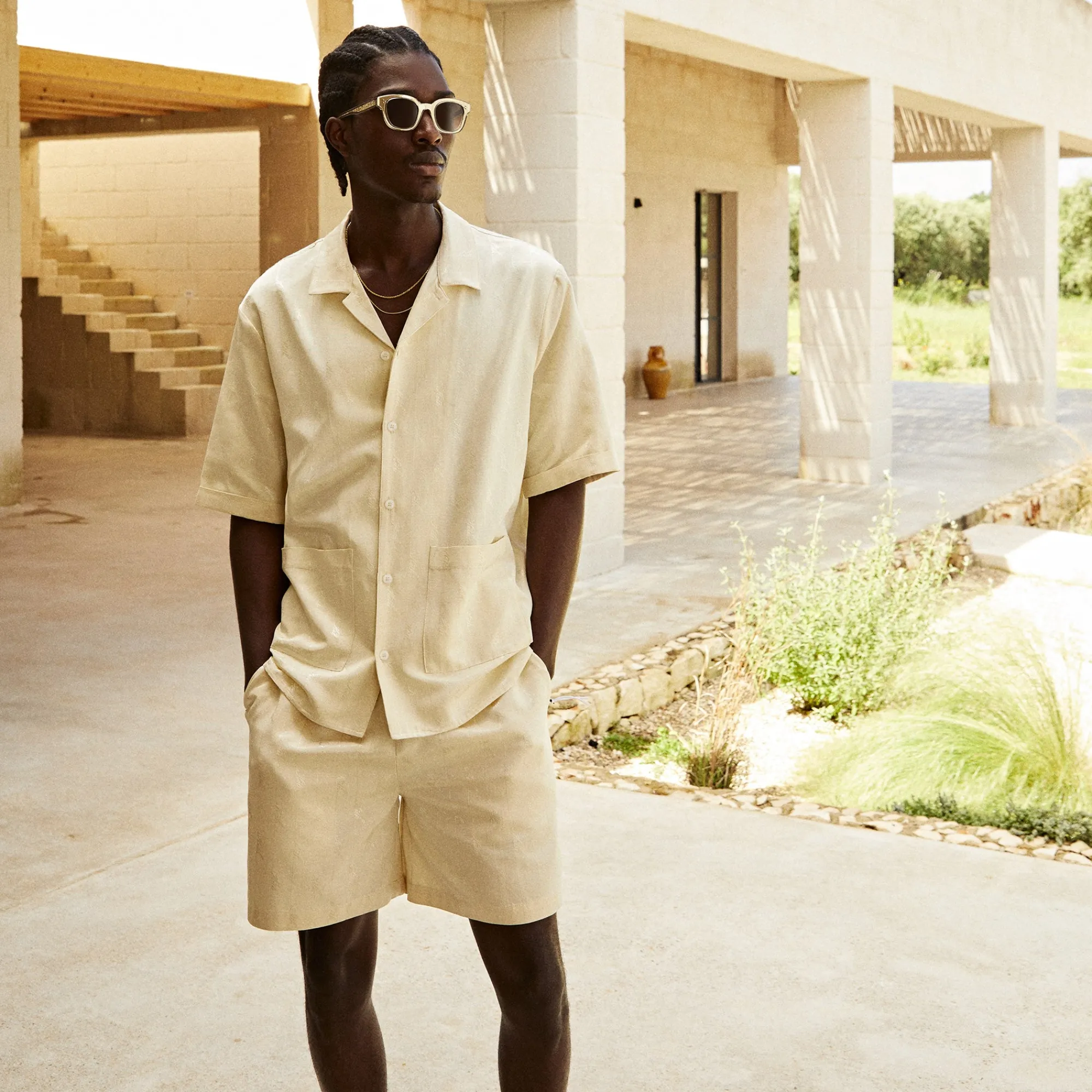 Online Kith Jacquard Faille Cedar Short Vital