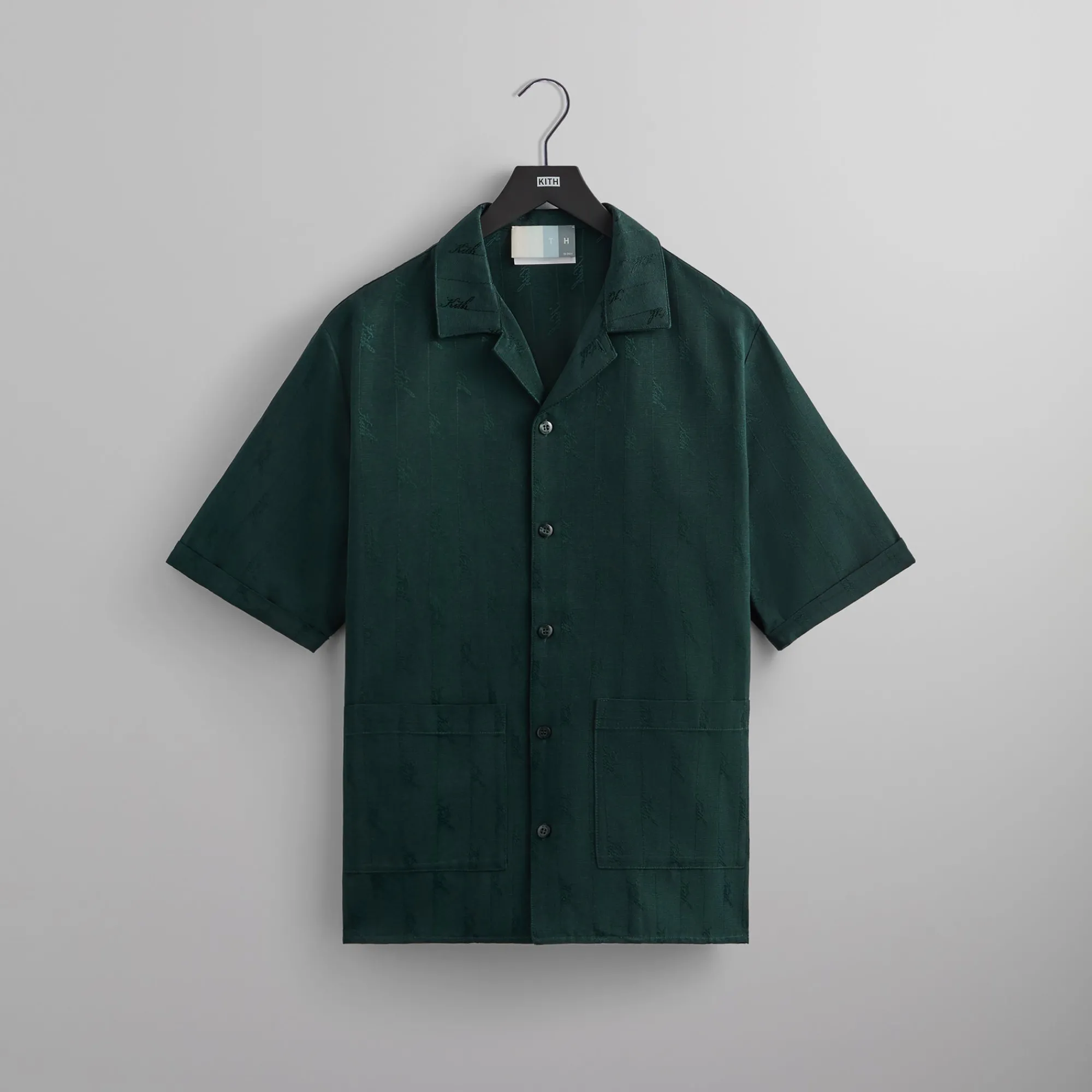 Cheap Kith Jacquard Faille Reade Shirt Stadium