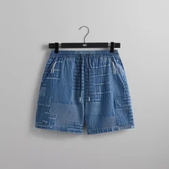 Flash Sale Kith Japanese Jacquard Wolcott Short Indigo