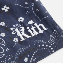 Fashion Kith Kids All-Over Print Paisley Camp Short Nocturnal