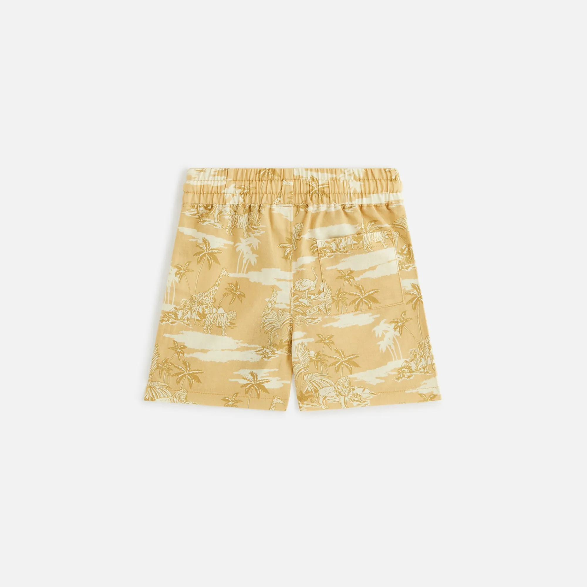 Best Kith Kids All-Over Print Safari Camp Short Sandcastle