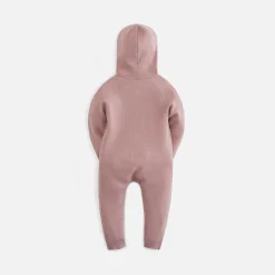 New Kith Baby Kith Kids Baby Beverly Knit Coverall Dusty Mauve