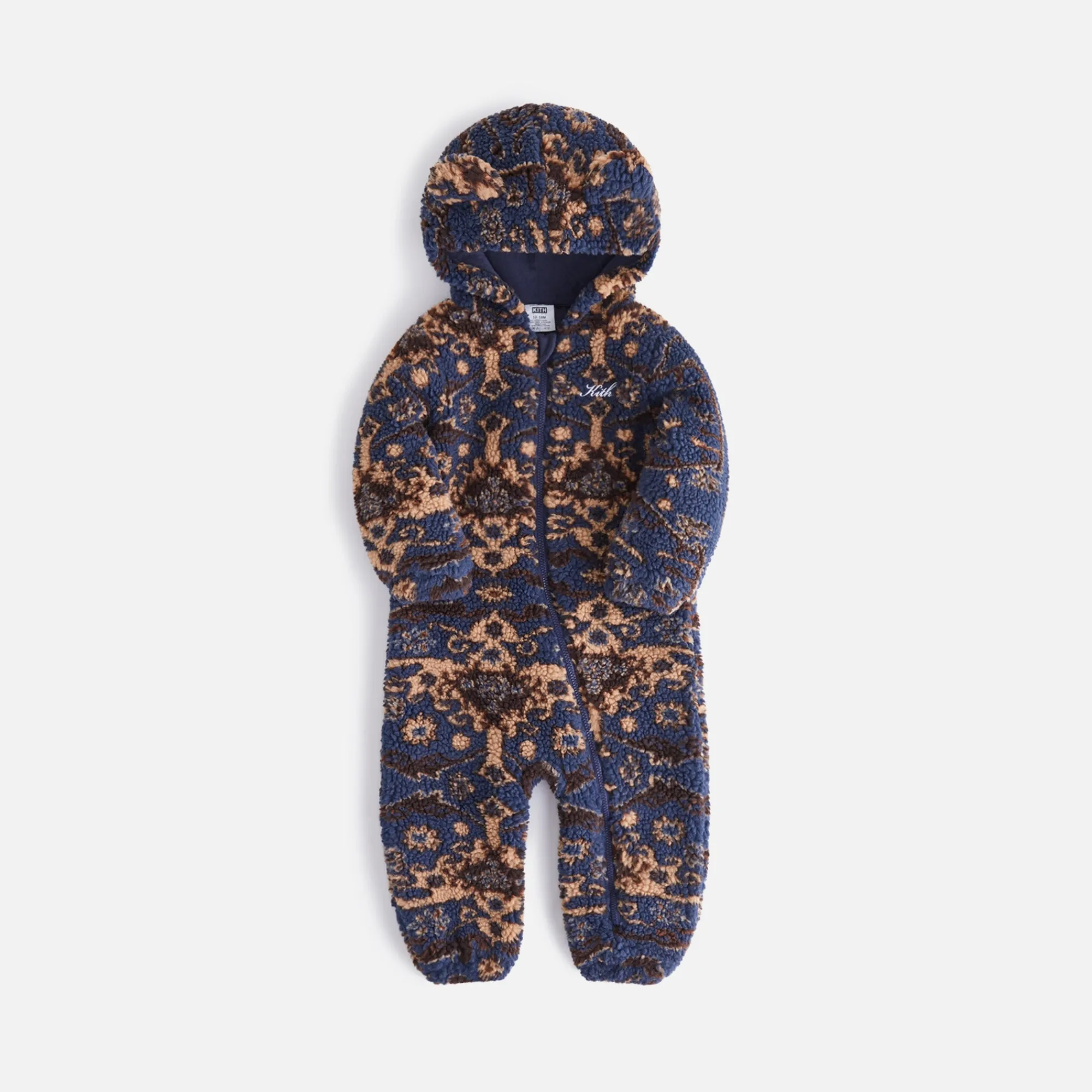 Sale Kith Baby Kith Kids Baby Faux Sherpa Coverall Typhoon