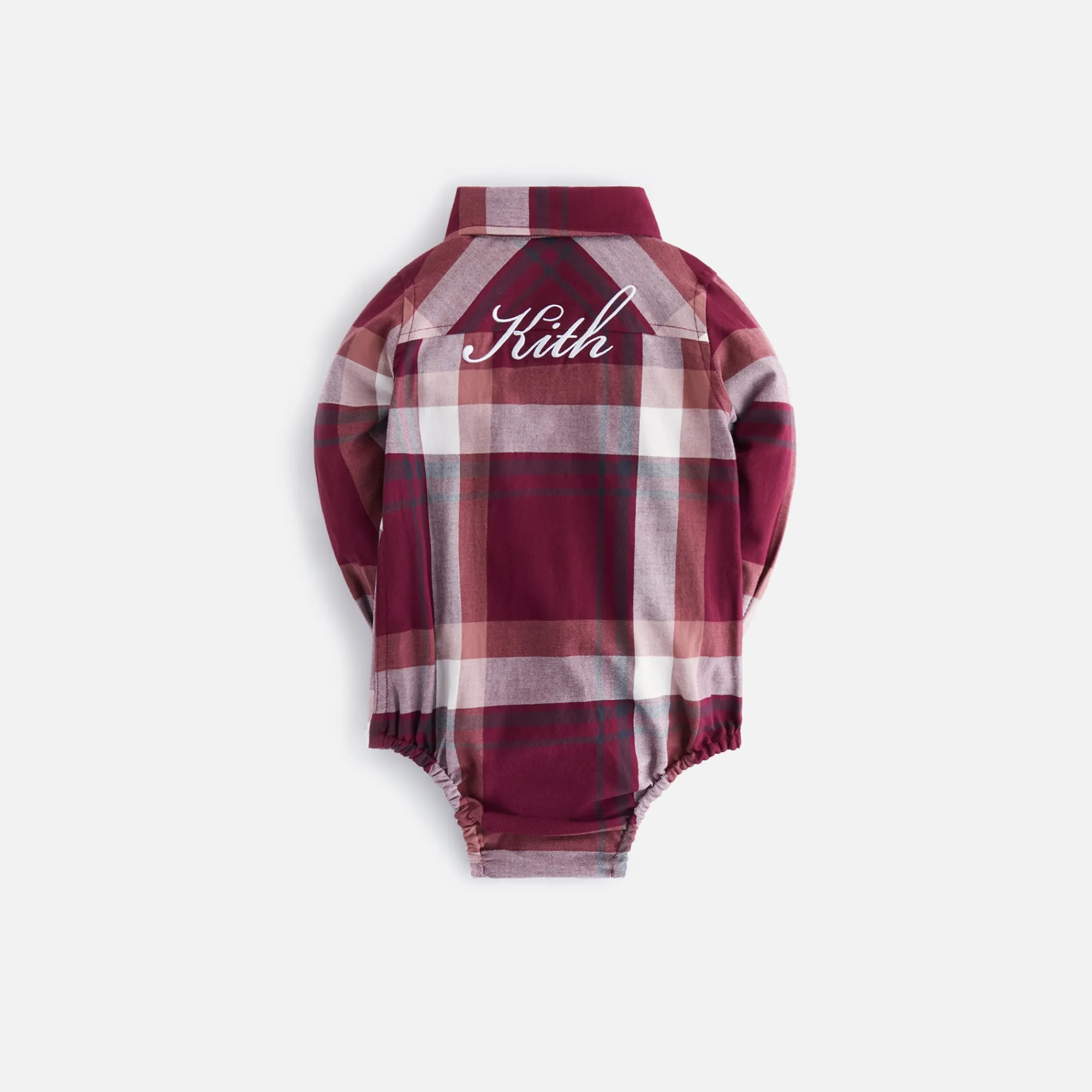 Clearance Kith Baby Kith Kids Baby Plaid Long Sleeves Shirt Onesie Rogue