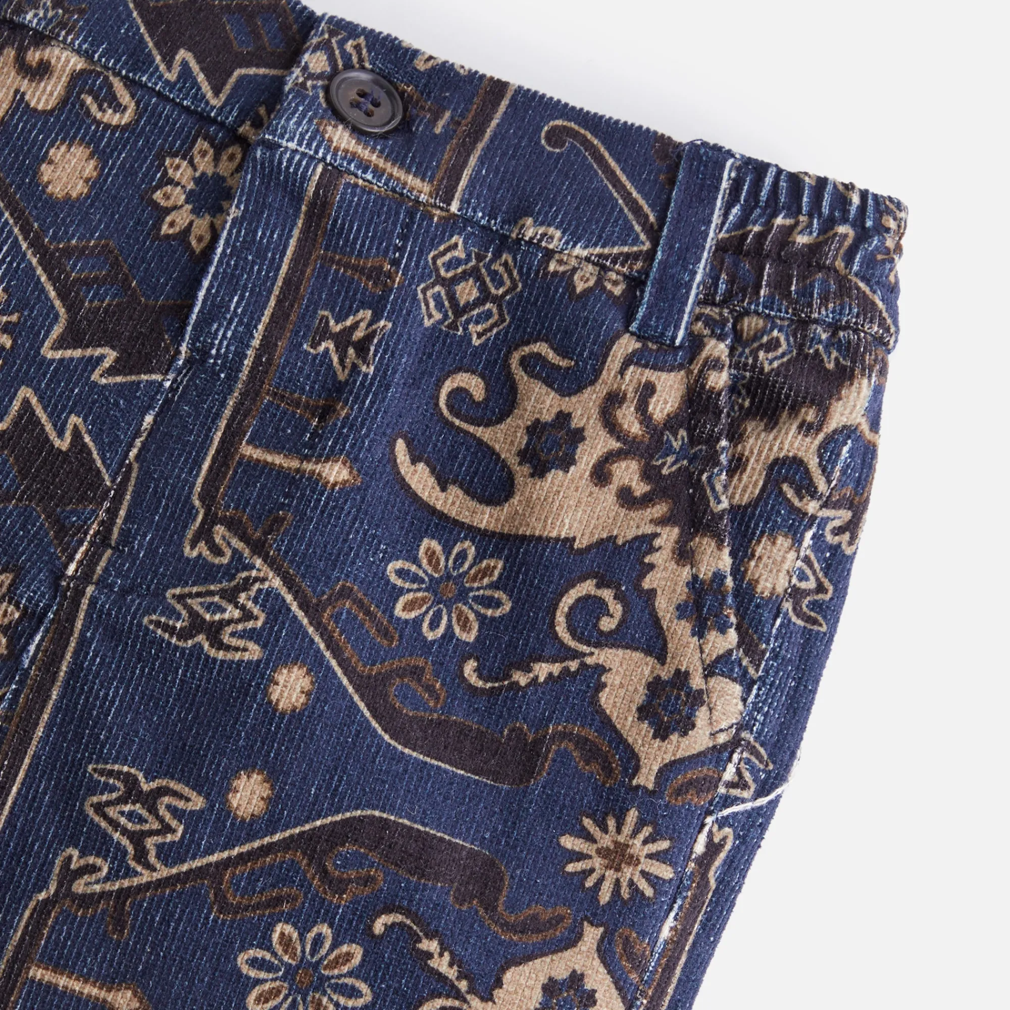 Flash Sale Kith Baby Kith Kids Baby Printed Cord Pant Typhoon