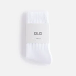 Shop Kith Kids Classic Crew Socks White