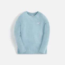 Fashion Kith Kids Classic Long Sleeve Tee Majestic