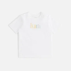Outlet Kith Kids Classic Mott Tee White