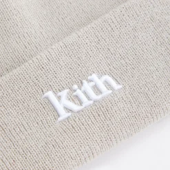 Shop Kith Kids Classic Serif Logo Beanie Plaster